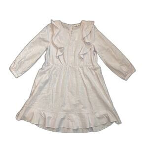 Madewell NWT White Long Sleeve Mini Dress Size 10